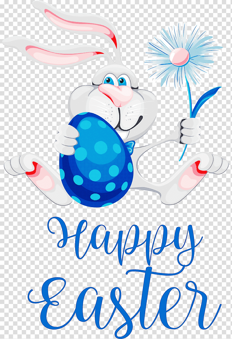 Happy Easter Day Easter Day Blessing easter bunny, Cute Easter, Meter, Happiness, Infant, Biology, Science transparent background PNG clipart