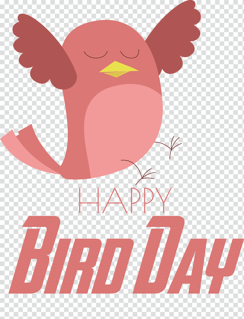 Bird Day Happy Bird Day International Bird Day, Cartoon, Logo, Snout, Cartoon Network Superstar Soccer, Character, Beak transparent background PNG clipart