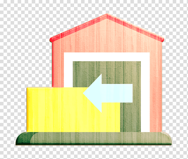 Export icon Sharing Out icon, Architecture, Yellow, Line, Meter, Shed, House Of M transparent background PNG clipart
