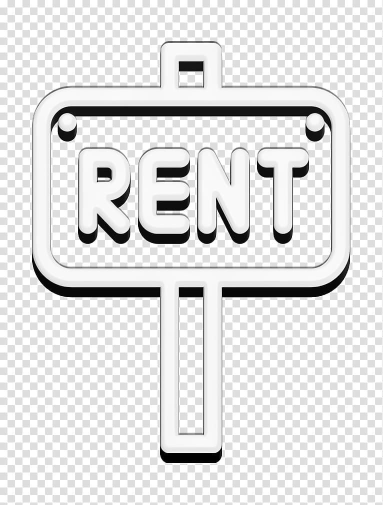 Real Estate icon Rent icon, Logo, Sign, Number, Line, Meter, Geometry, Mathematics transparent background PNG clipart