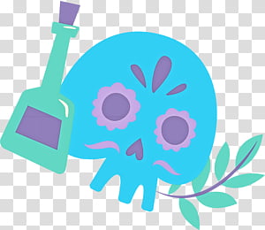 Day of the Dead Día de Muertos Mexico, Dia De Muertos, Leaf, Watercolor Painting, Flower, Logo, Plant Stem, Line Art transparent background PNG clipart thumbnail