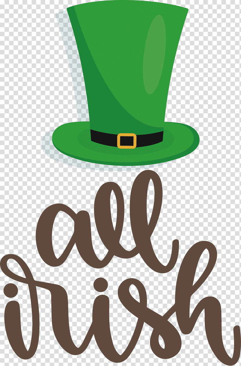 All Irish Irish St Patrick’s Day, Saint Patricks Day, Holiday, Logo transparent background PNG clipart
