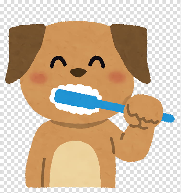 Pet Health Health Care, Cartoon, Nose, Tooth Brushing, Smile transparent background PNG clipart