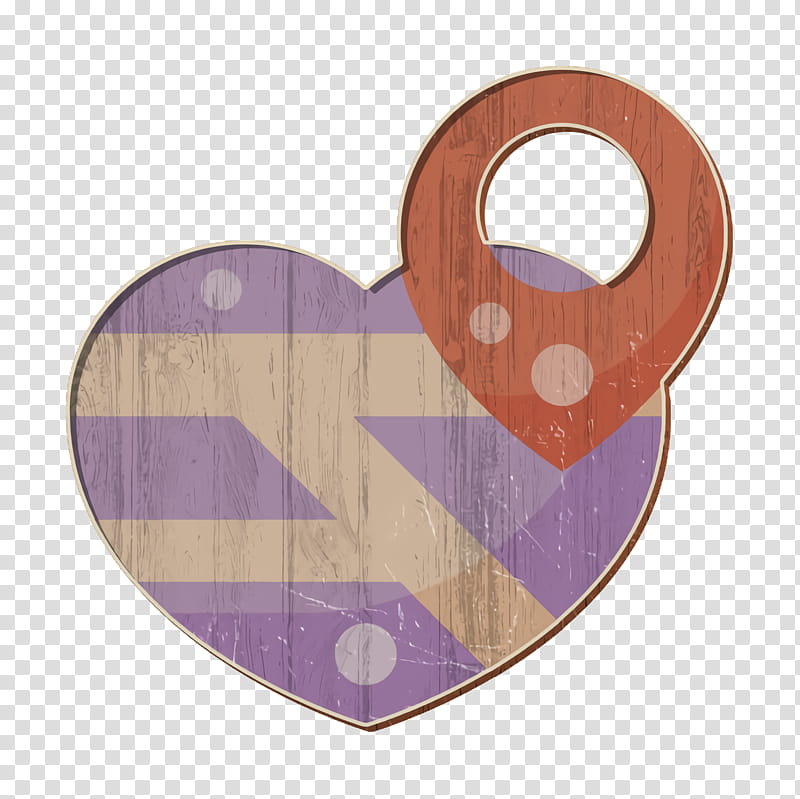 Romantic Love icon Love icon Maps and location icon, Purple, Violet, Heart, Lavender, Pink, Circle, Beige transparent background PNG clipart