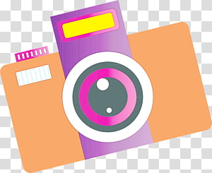 font orange s.a. line meter, Cartoon Camera, Vintage Camera, Retro Camera, Watercolor, Paint, Wet Ink, Orange Sa transparent background PNG clipart thumbnail