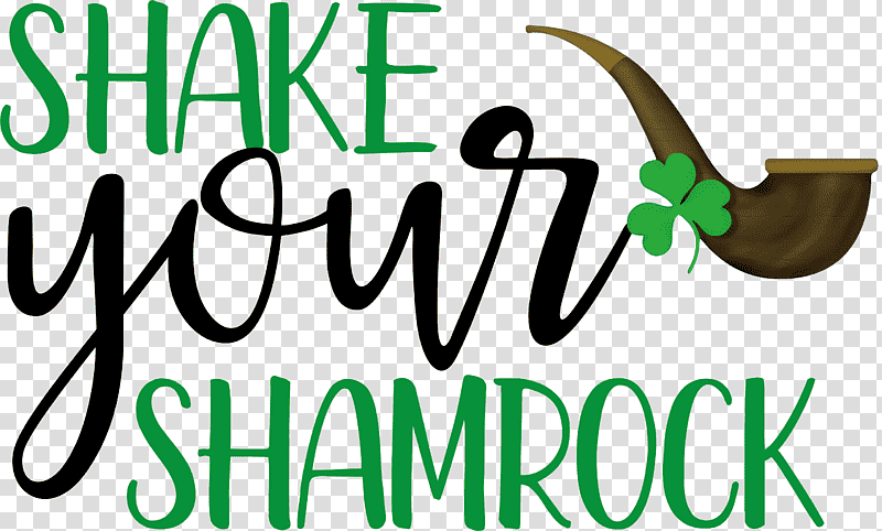 Saint Patrick Patricks Day Shake your shamrock, Logo, Green, Meter, Shoe, Tree, Line transparent background PNG clipart