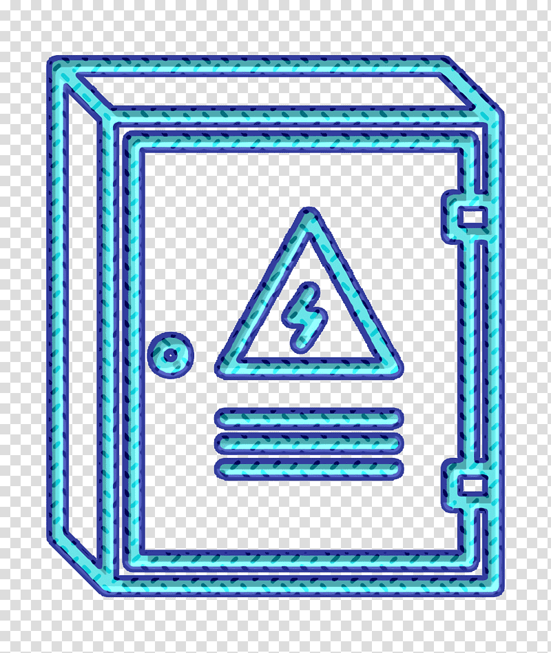 Electrician icon Panel icon Electrical panel icon, Aqua M, Line, Meter, Number, Microsoft Azure, Mathematics transparent background PNG clipart