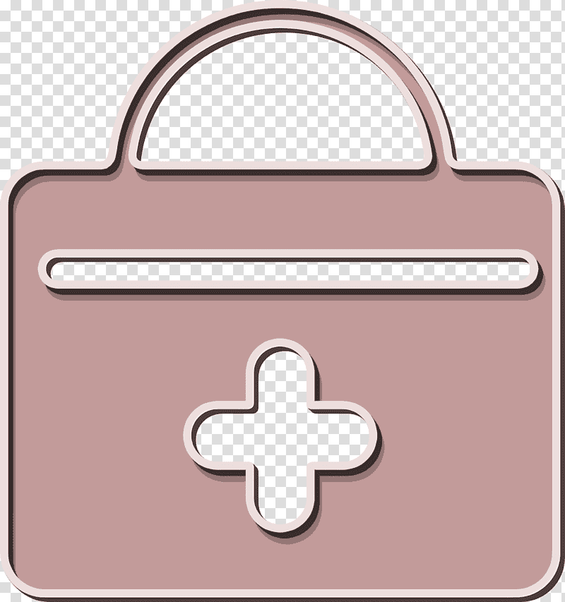 Medical equipment icon medical icon Hospital icon, Symbol, Line, Padlock, Meter, Handbag, Mathematics transparent background PNG clipart