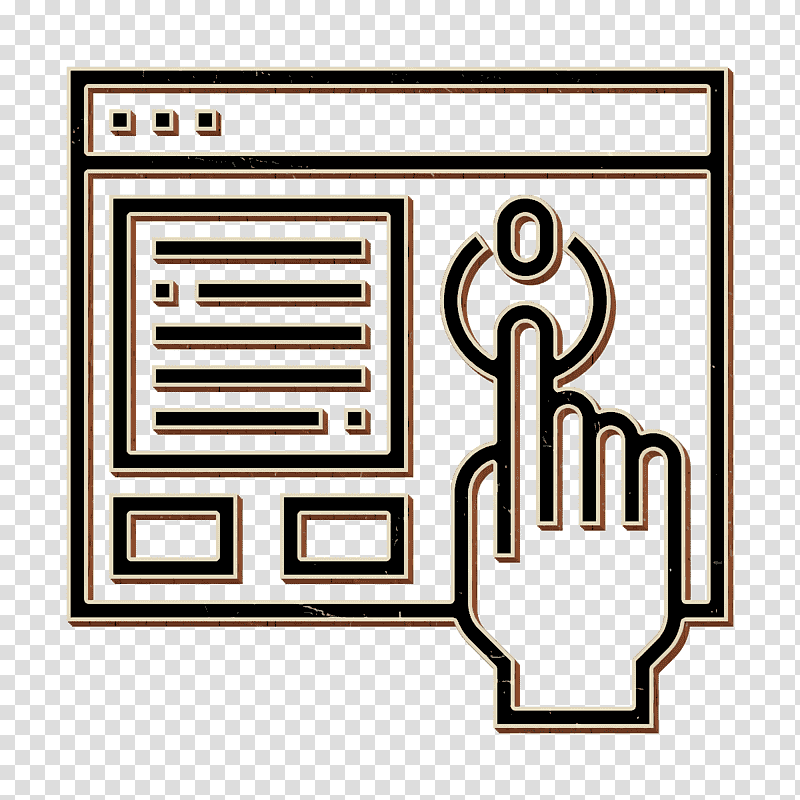 Access icon Financial Technology icon Interface icon, Icon Design, Pictogram, Data transparent background PNG clipart