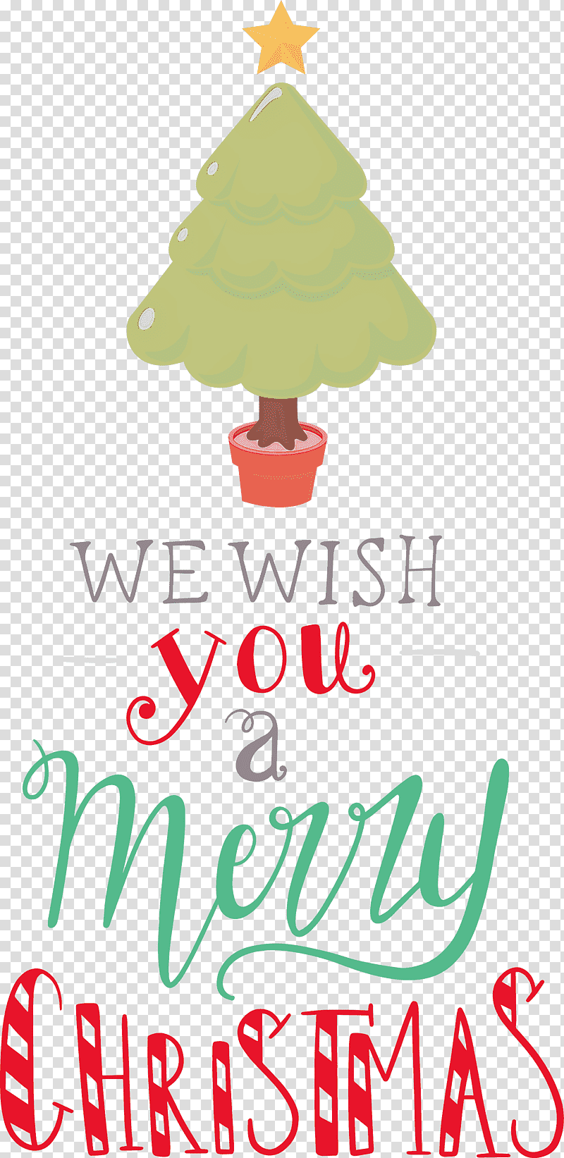 Merry Christmas We Wish You A Merry Christmas, Christmas Tree, Christmas Day, Holiday Ornament, Christmas Ornament, Christmas Ornament M, Meter transparent background PNG clipart