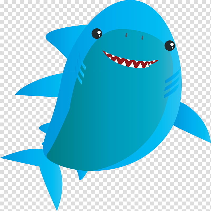 Shark, Fish, Cartoon, Fin, Cartilaginous Fish, Blue Whale transparent ...