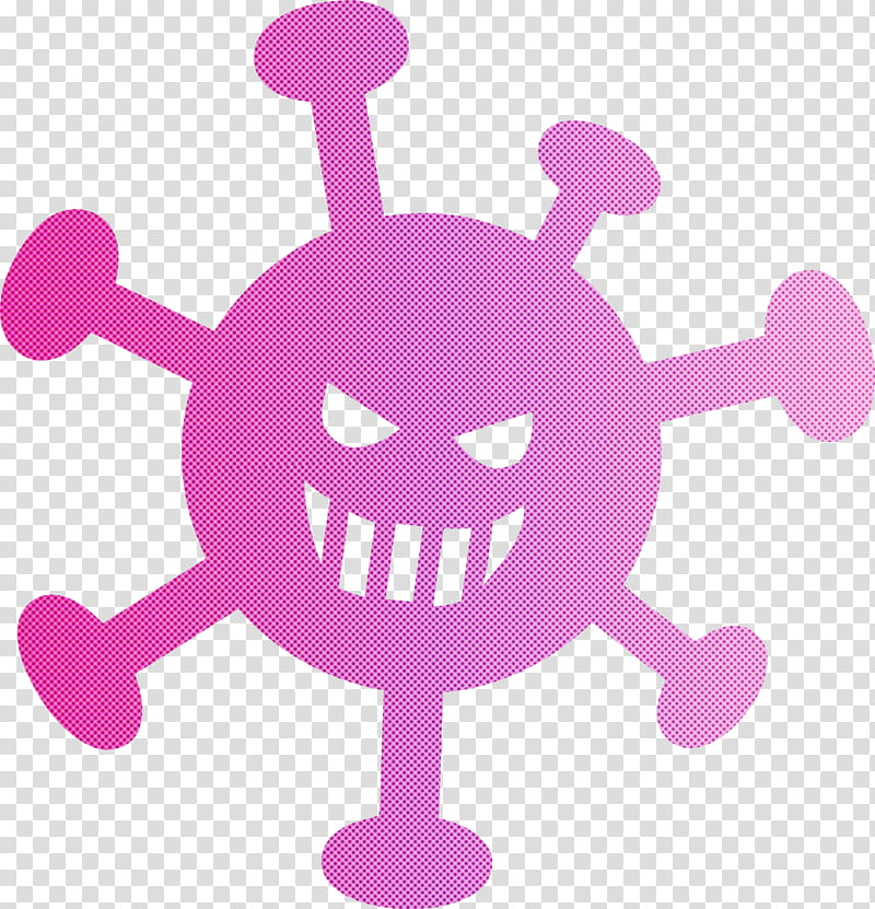 virus Coronavirus Corona, Pink, Cartoon, Violet, Magenta transparent background PNG clipart