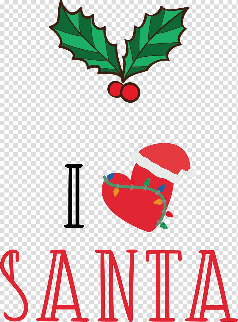 I Love Santa Santa Christmas, Christmas , Say 