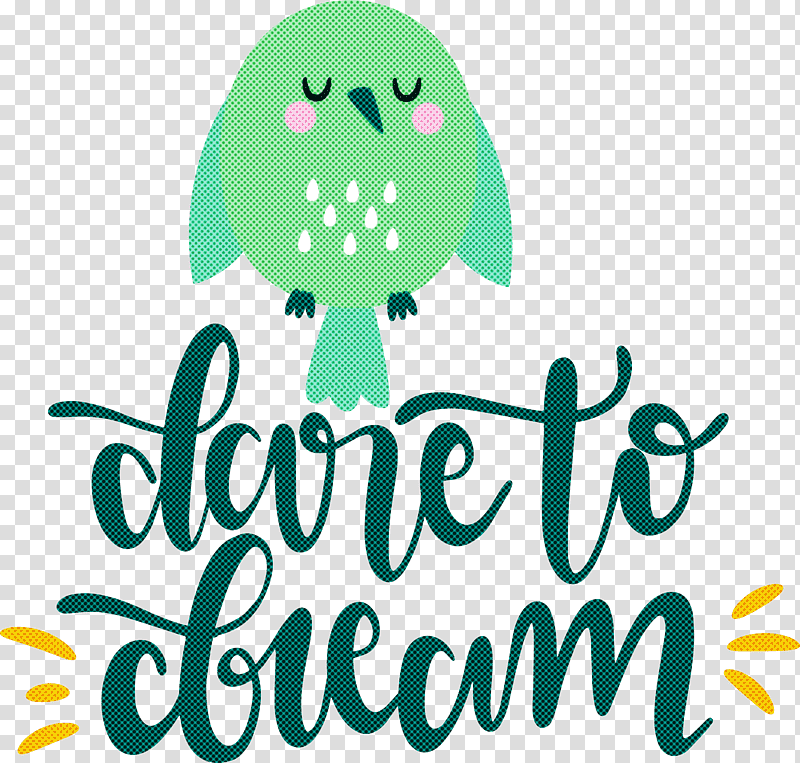 Dare to dream Dream, Logo, Text, Artistic Inspiration, Silhouette transparent background PNG clipart