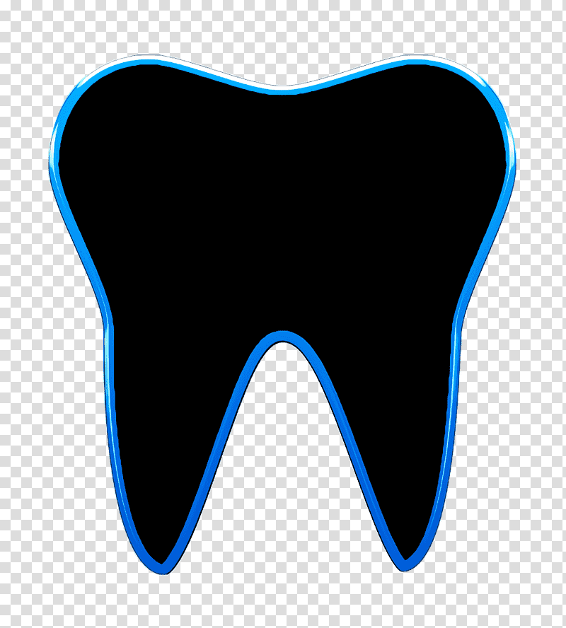 Tooth icon Healthcare icon, Logo, Line, Meter, Microsoft Azure, Mathematics, Geometry transparent background PNG clipart