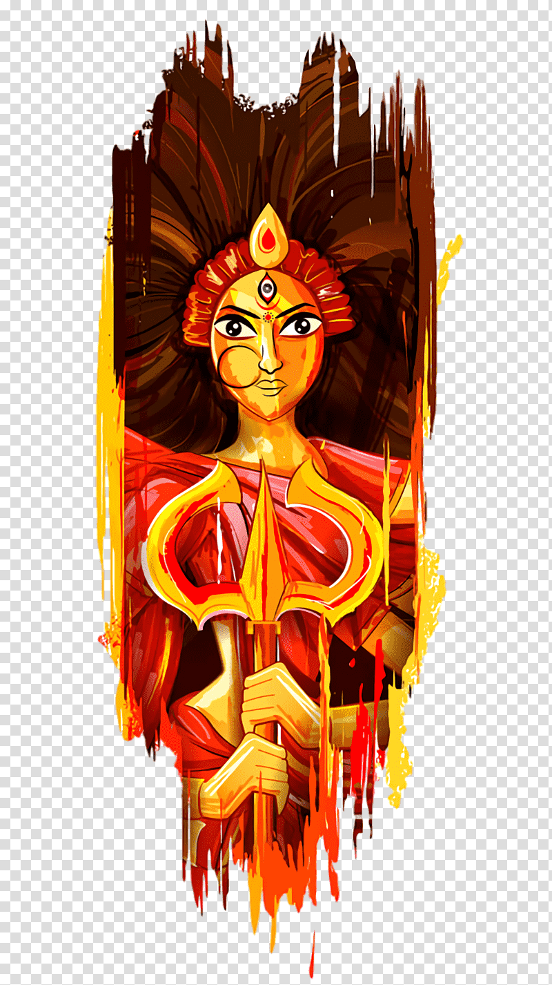 Durga Mata, Character, Character Created By transparent background PNG clipart