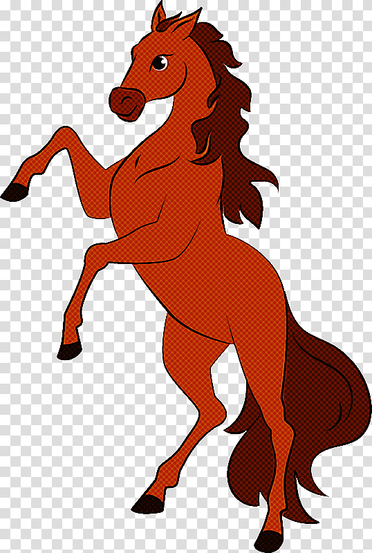 mustang pony cartoon equine vision, Royaltyfree, Horse transparent background PNG clipart