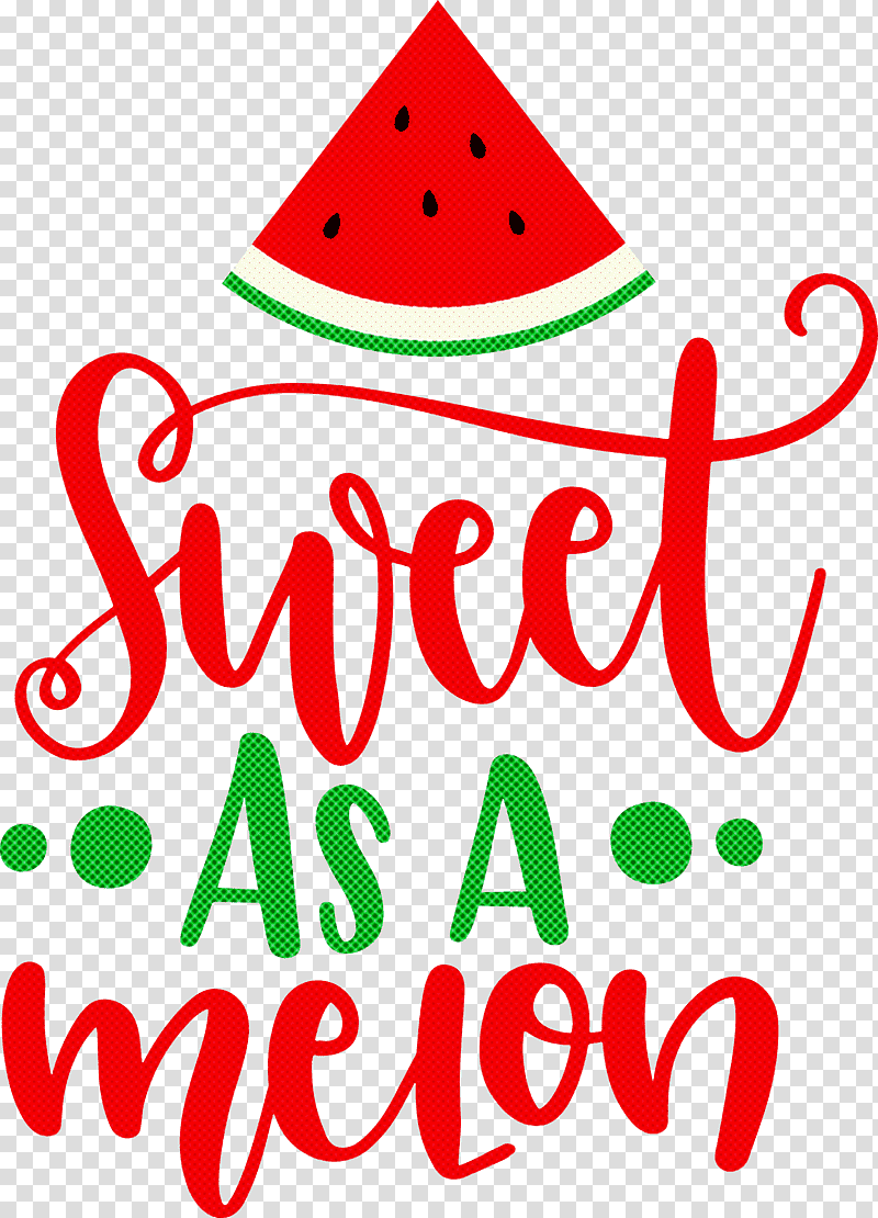 Sweet As A Melon Melon Watermelon, Logo, Meter, Fruit, Line, Happiness, Flower transparent background PNG clipart