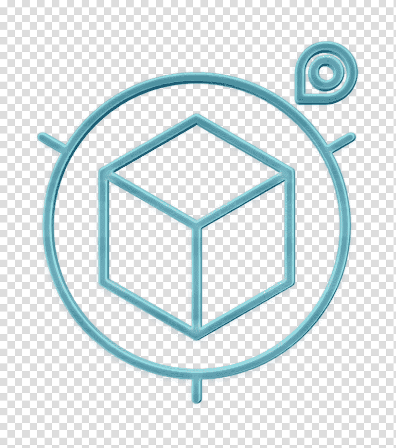 3D Creative Process icon Creative Process icon Cube icon, 3D Modeling, Logo transparent background PNG clipart