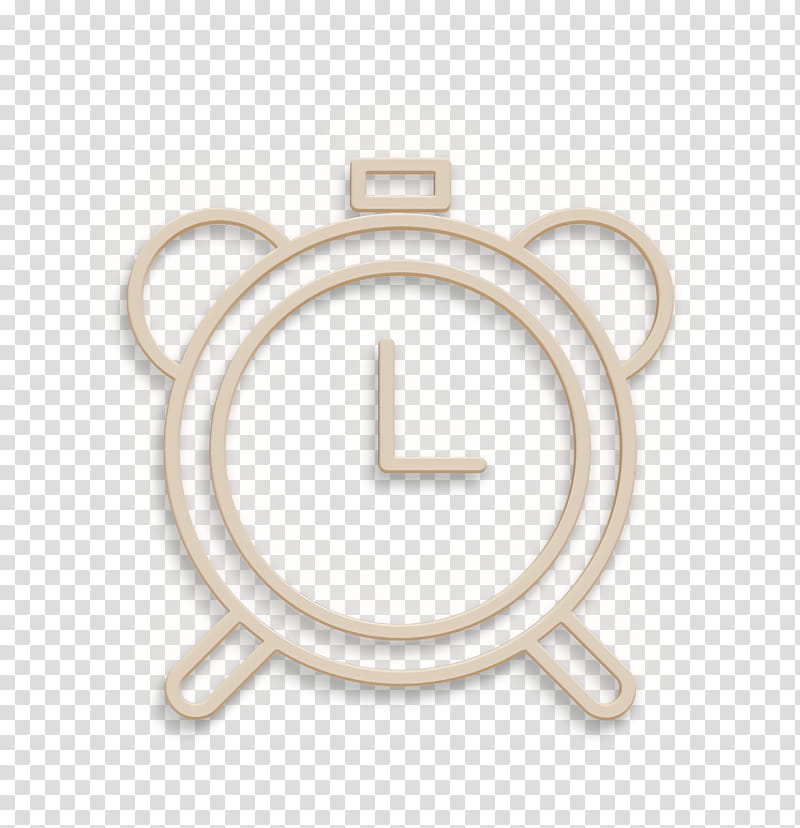 Time icon Alarm clocks icon School icon, Symbol, Circle, Metal transparent background PNG clipart