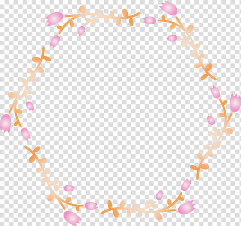 flower frame floral frame sping frame, Heart, Pink, Body Jewelry, Jewellery transparent background PNG clipart