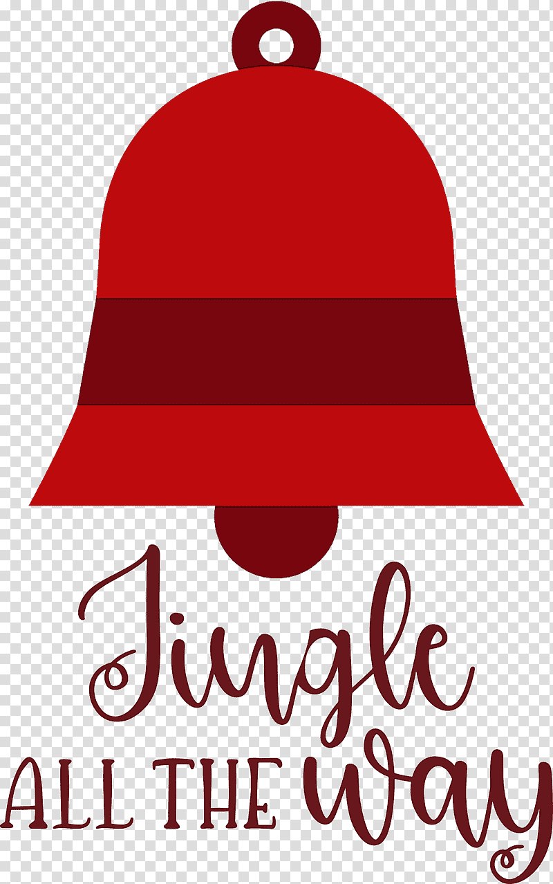 Jingle All The Way Jingle Christmas, Christmas , Logo, Hat, Meter, Line, Christmas Day transparent background PNG clipart