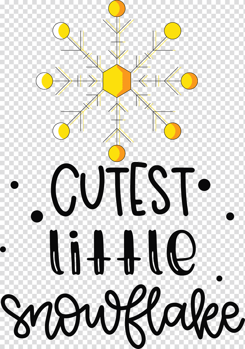 Cutest Snowflake Winter Snow, Winter
, Yellow, Line, Meter, Tree, Flower transparent background PNG clipart