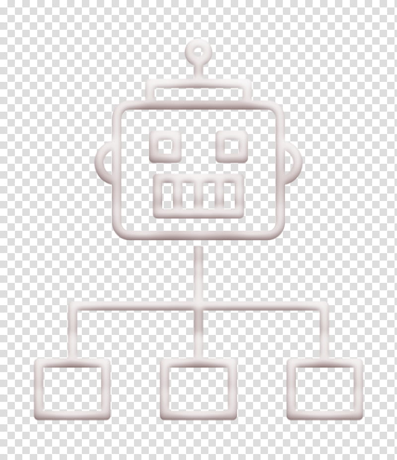Flow icon Robot icon Robots icon, Line, Logo, Technology, Signage, Symbol transparent background PNG clipart
