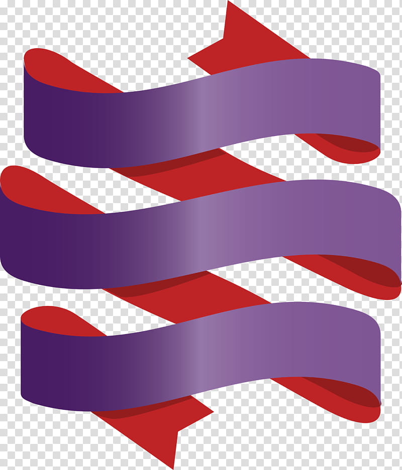 Ribbon Multiple Ribbon, Line, Logo, Material Property, Magenta transparent background PNG clipart