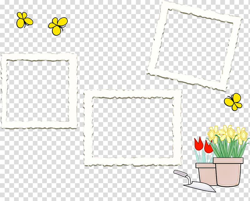 frame, Window, Frame, Paper, Angle, Yellow, Line, Cartoon transparent background PNG clipart
