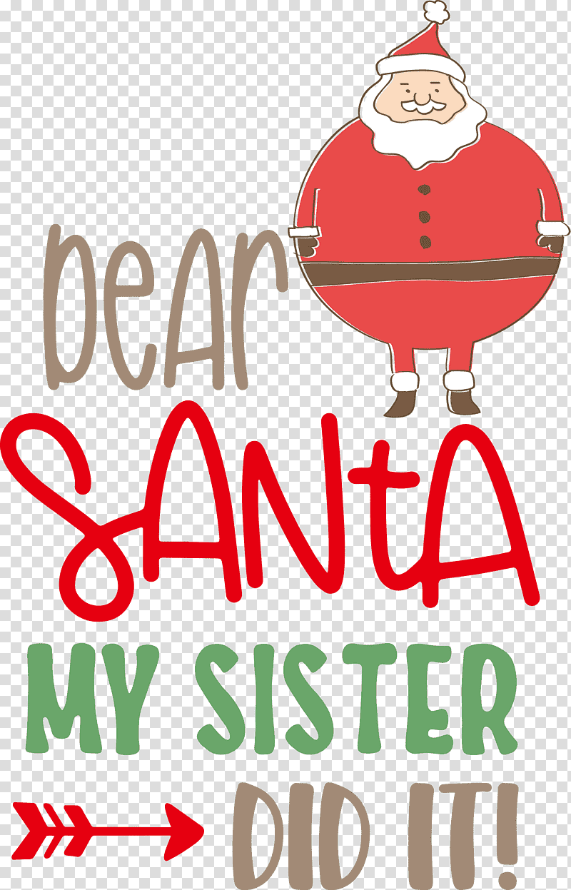 Dear Santa Christmas Santa, Christmas , Christmas Day, Christmas Ornament, Holiday Ornament, Logo, Christmas Ornament M transparent background PNG clipart