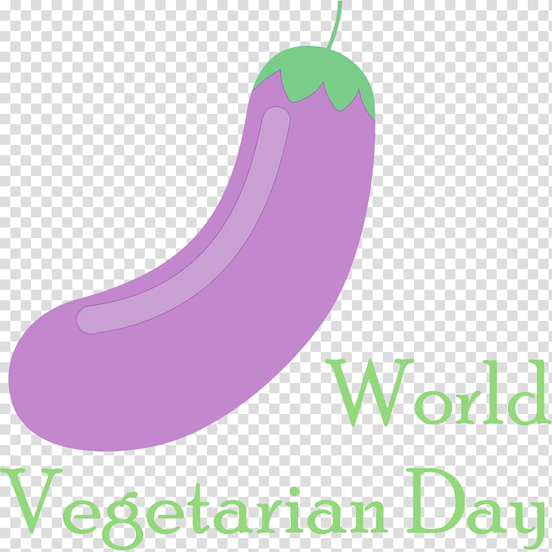 logo purple meter, World Vegetarian Day, Watercolor, Paint, Wet Ink transparent background PNG clipart