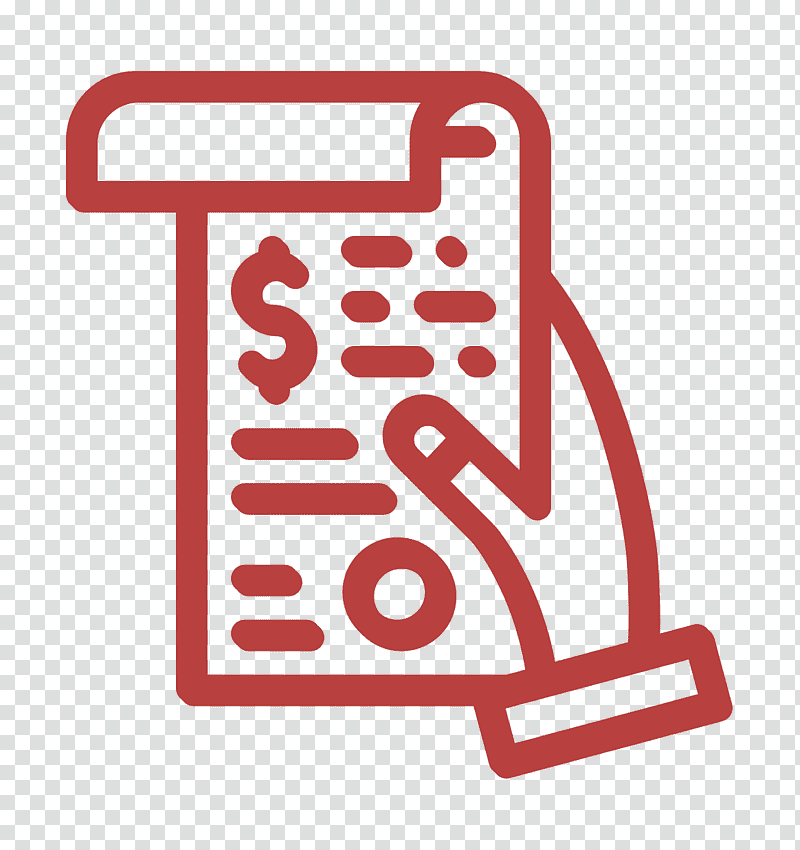 Bill icon Finance icon Invoice icon, Payment, Business, Financial Transaction, Financial Management, Trade, Cash Flow transparent background PNG clipart