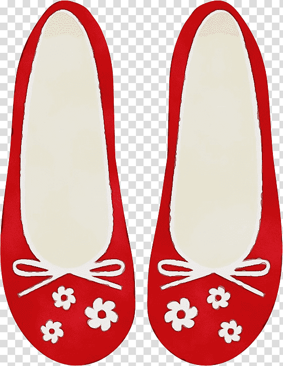 shoe flip-flops gratis ballet flat boot, Watercolor, Paint, Wet Ink, Flipflops, Clothing, Ballet Shoe transparent background PNG clipart