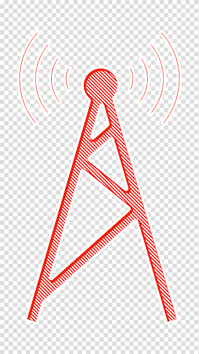 IOS7 Set Filled 2 icon Frequency antenna icon technology icon, Tower Icon, Cell Site, Mobile Phone, Telecommunications Tower, Cellular Network, Internet transparent background PNG clipart