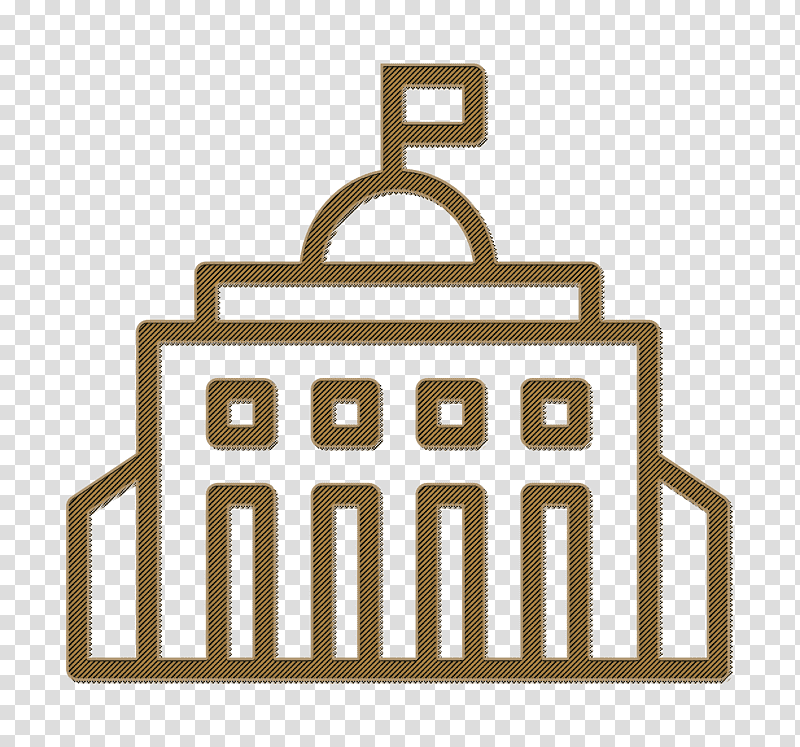 City hall icon Building Compilation icon Museum icon, , Royaltyfree, Logo, Line transparent background PNG clipart
