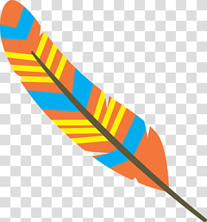 yellow line meter, Cartoon Feather, Watercolor Feather, Vintage Feather transparent background PNG clipart thumbnail