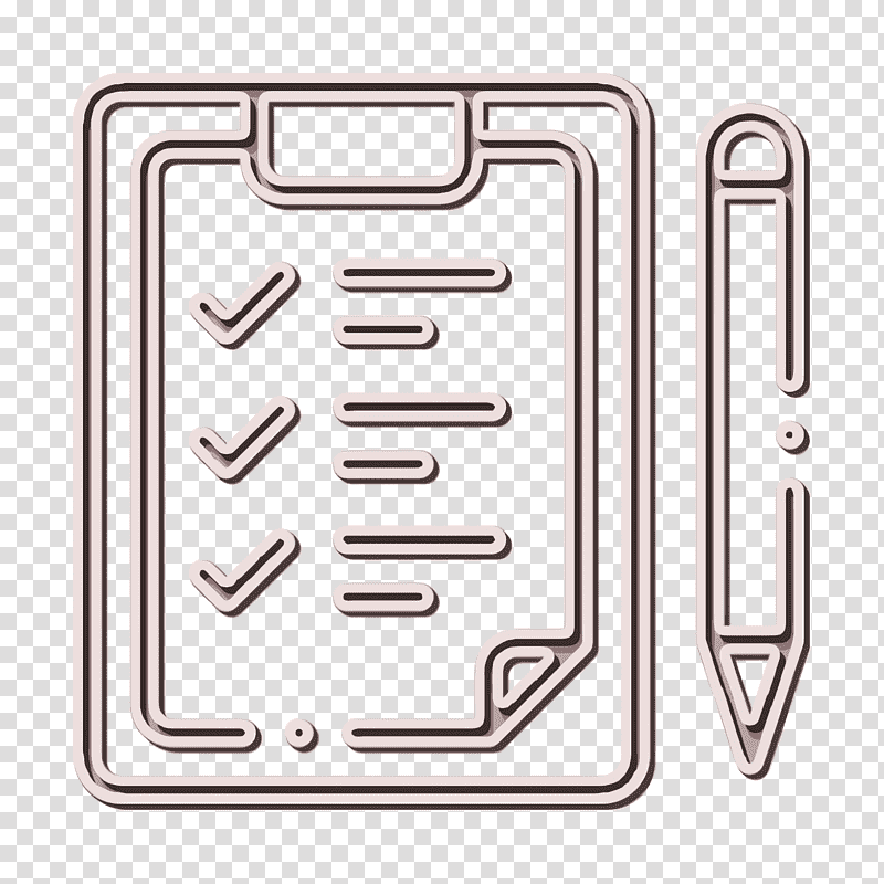Checklist icon Office icon, Royaltyfree, , Alamy transparent background PNG clipart