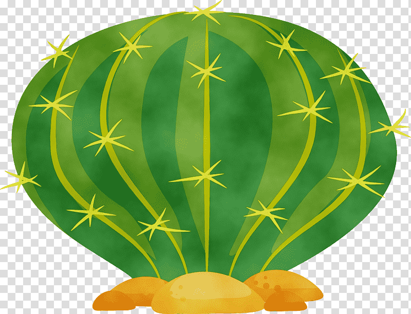 Cactus, Watercolor, Paint, Wet Ink, Green, Tree, Fruit transparent background PNG clipart