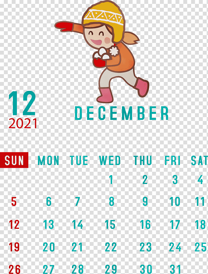 cartoon meter line happiness, December 2021 Printable Calendar, December 2021 Calendar, Watercolor, Paint, Wet Ink, Cartoon transparent background PNG clipart