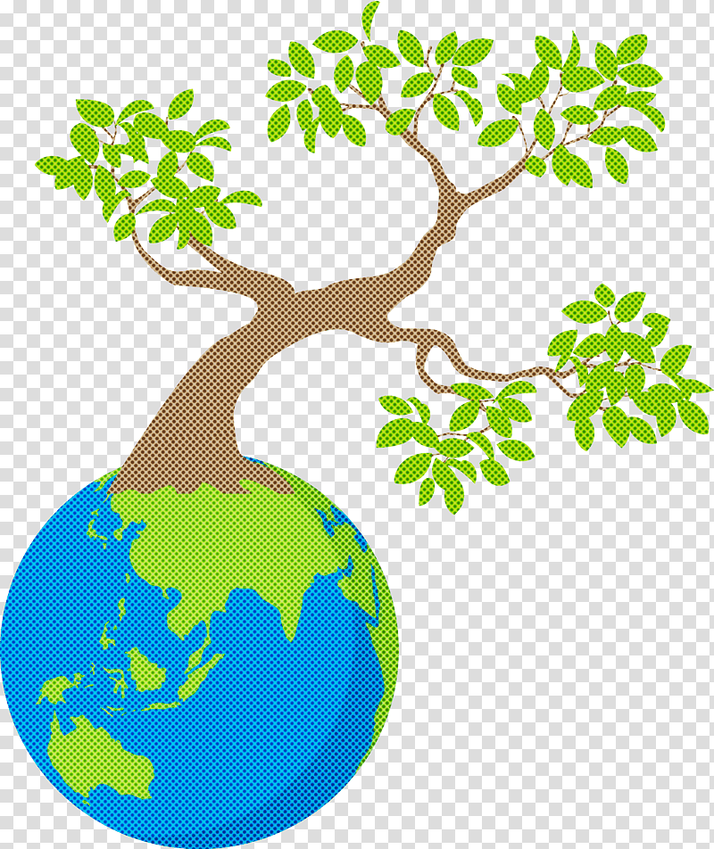 earth tree go green, Eco, Leaf, Branch, Trunk, Soil, Root transparent background PNG clipart