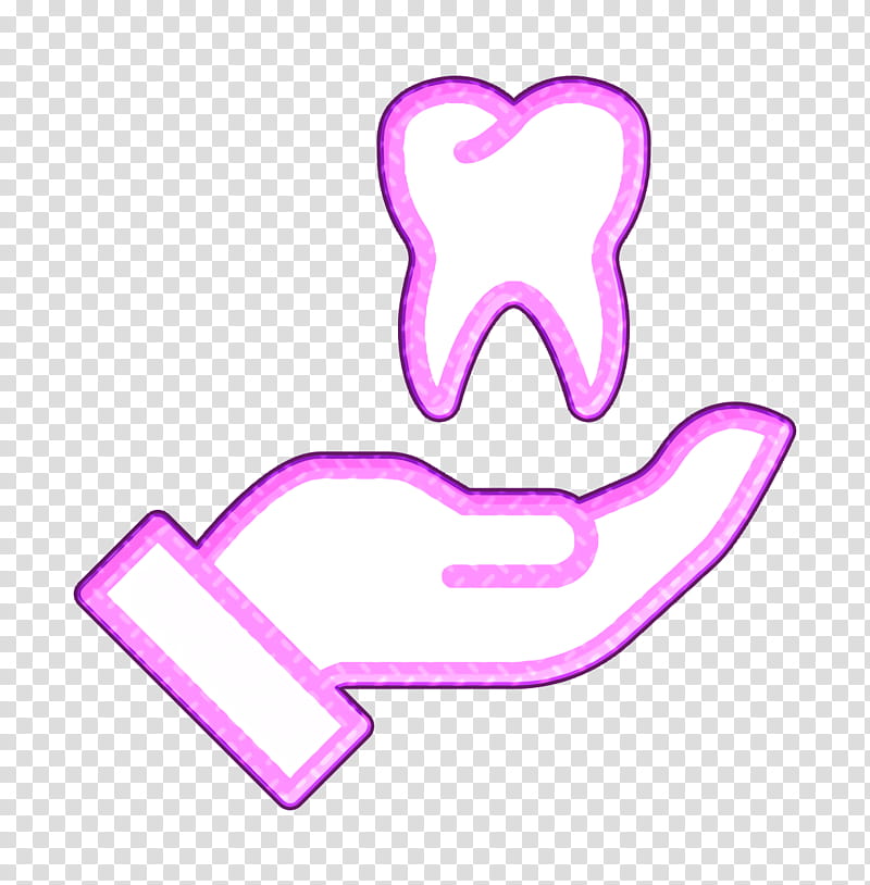 Dentistry icon Dentist icon Tooth icon, Pink, Finger, Heart, Logo, Symbol transparent background PNG clipart