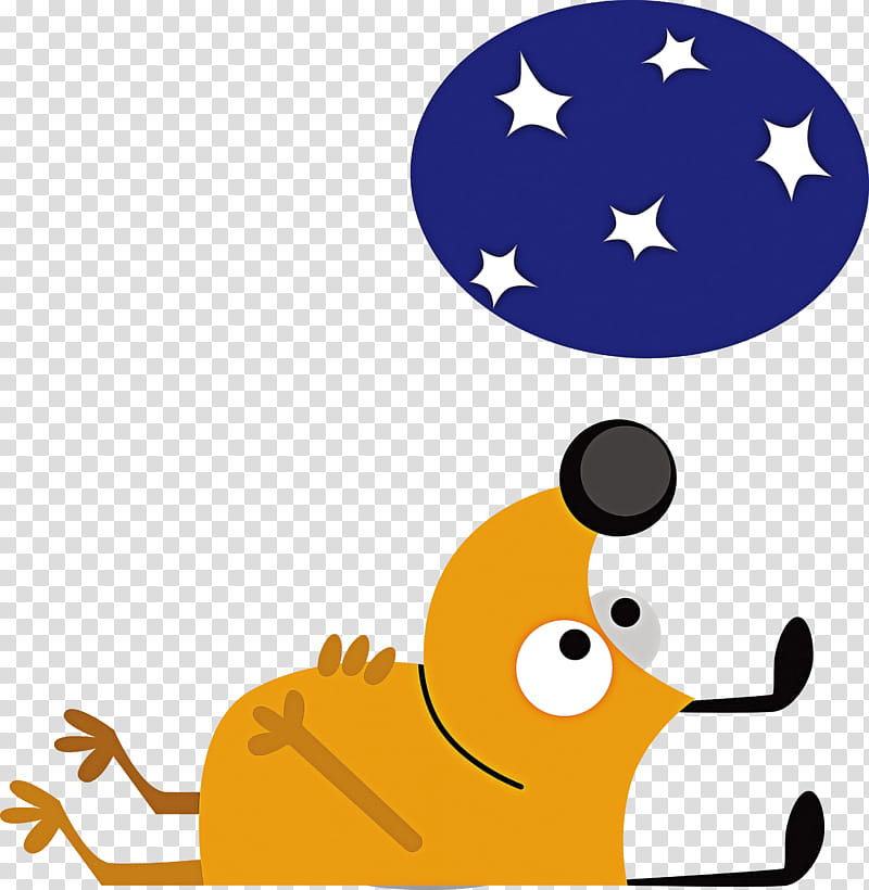 star, Cute Cartoon Dog transparent background PNG clipart