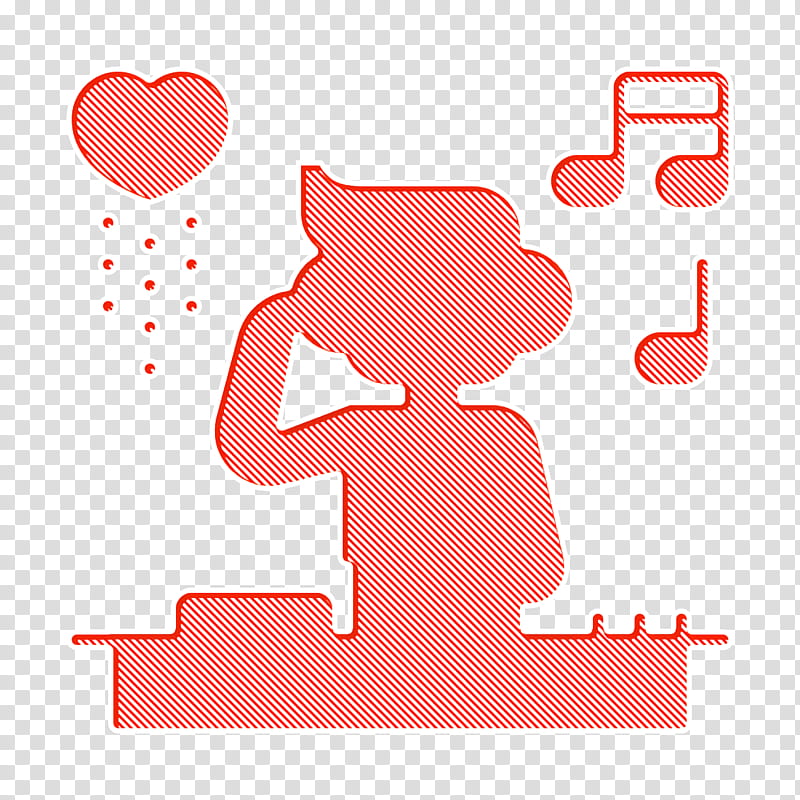 Wedding icon DJ icon, Red, Text, Heart, Pink, Love, Valentines Day, Happy transparent background PNG clipart