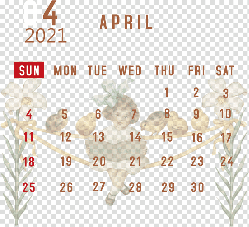 April 2021 Printable Calendar April 2021 Calendar 2021 Calendar, Calendar System, January Calendar, Calendar Year, Month, Calendar Date, Broadcast Calendar transparent background PNG clipart