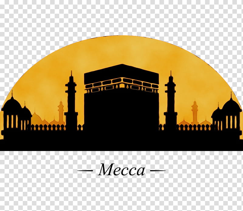 masjid al-haram, Watercolor, Paint, Wet Ink, Masjid Alharam transparent background PNG clipart