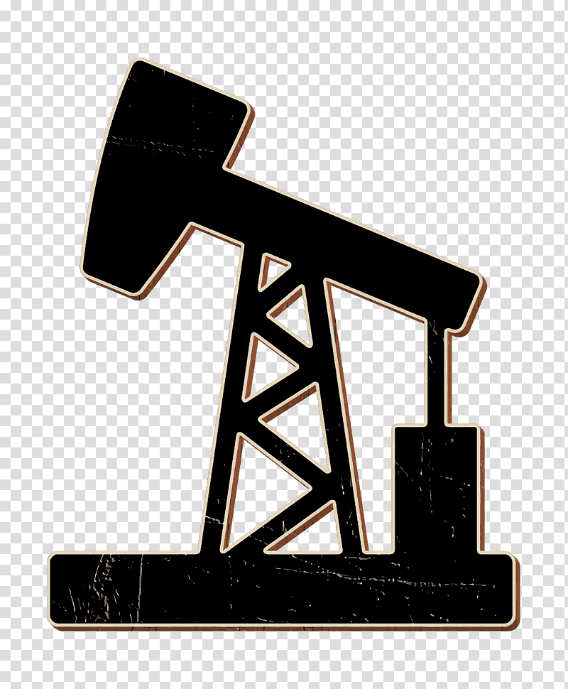 Oil pumpjack extraction icon Oil icon Industry icon, Buildings Icon, Oil Refinery, Oil Well, Petroleum Industry, Drilling Rig, Oil Platform transparent background PNG clipart