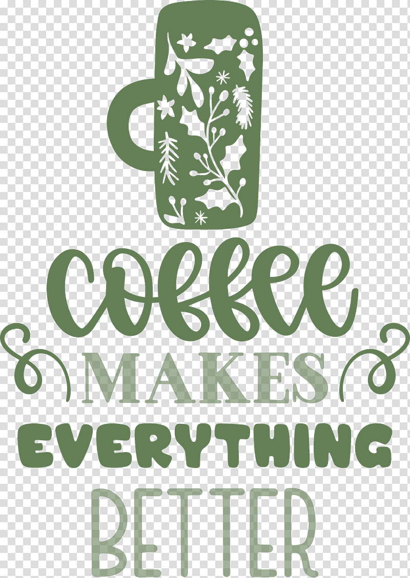 Coffee Drink Cooking, Kitchen, Logo, Green, Meter, Line, Tree transparent background PNG clipart