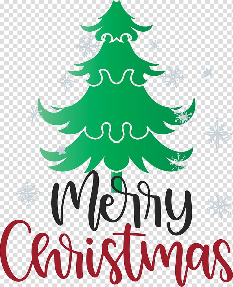 Merry Christmas Christmas Tree, Christmas Ornament, Logo, Spruce, Christmas Day, Holiday, Pine, Meter transparent background PNG clipart