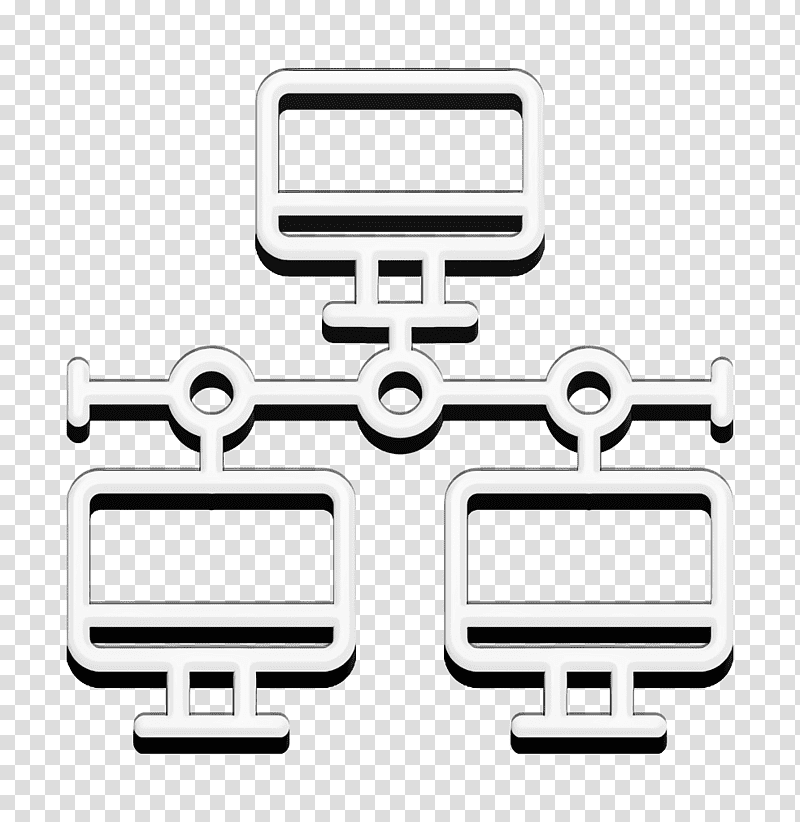 Connections icon Lan icon, Line, Meter, Mathematics, Geometry transparent background PNG clipart